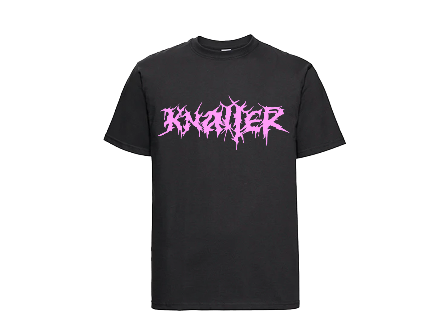 KNALL3R PINK LOGO TEE