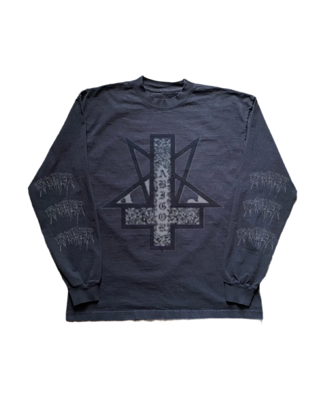 UPSIDE DOWN CROSS PENTA LONGSLEEVE