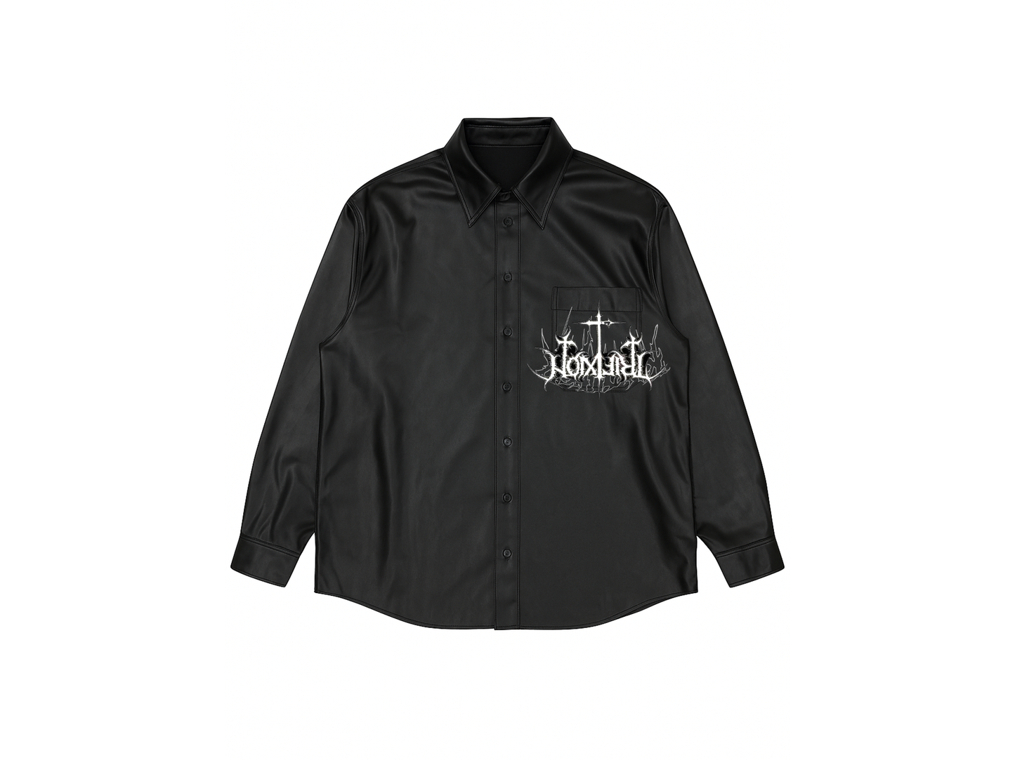 KNALL3R LEATHER SHIRT