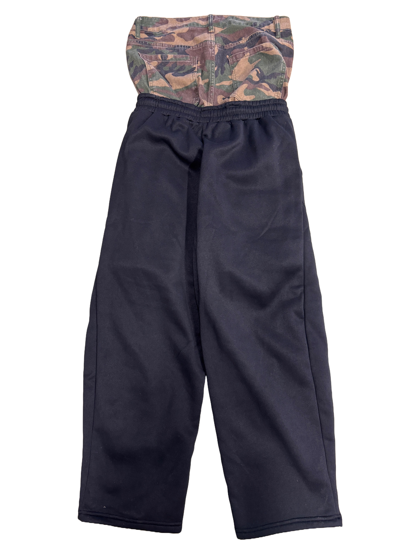 KNALL3R DENIM CAMO DOUBLE LAYERED SWEATS