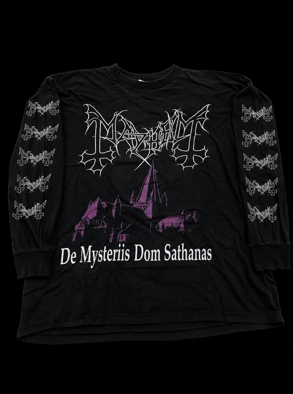 1994 MAYHEM DE MYSTERIIS DOM SATHANAS LONGSLEEVE