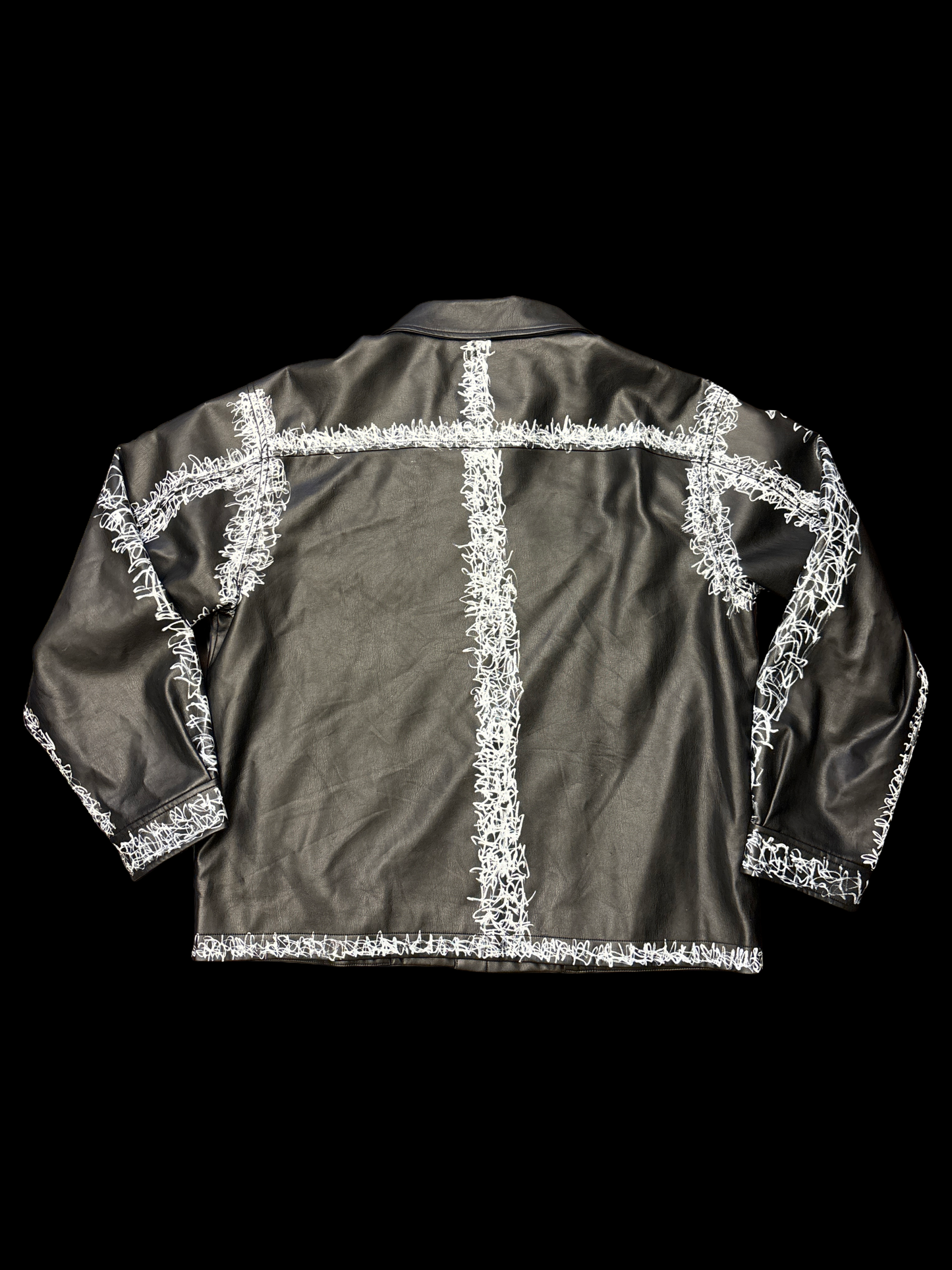 KNALL3R LEATHER SHIRT