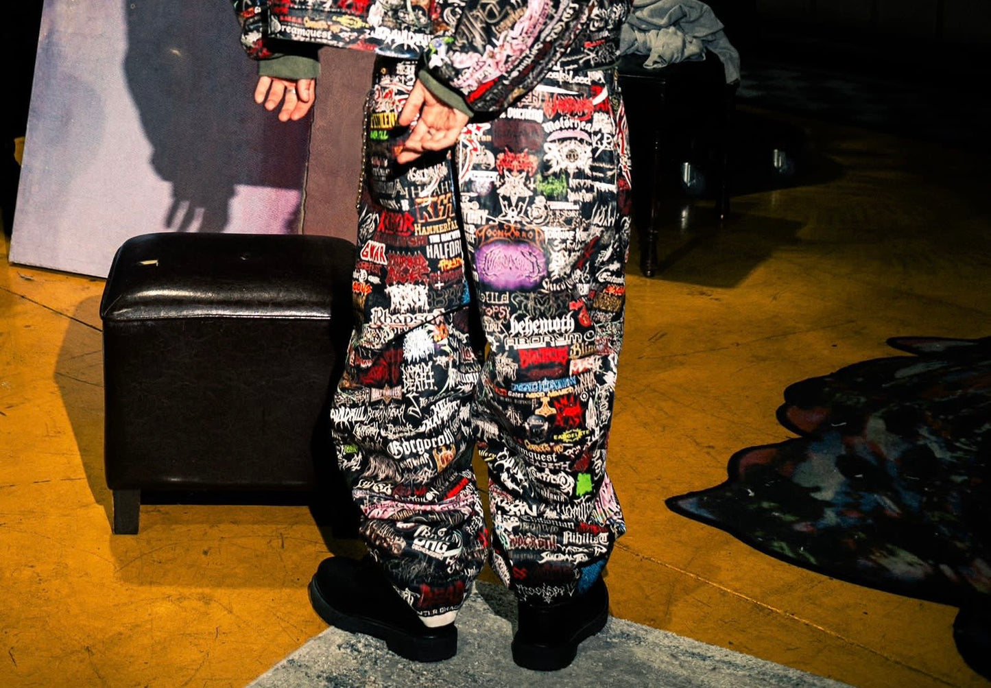 KNALL3R X TAZZ.GALLERY HARDCOR3 DENIM