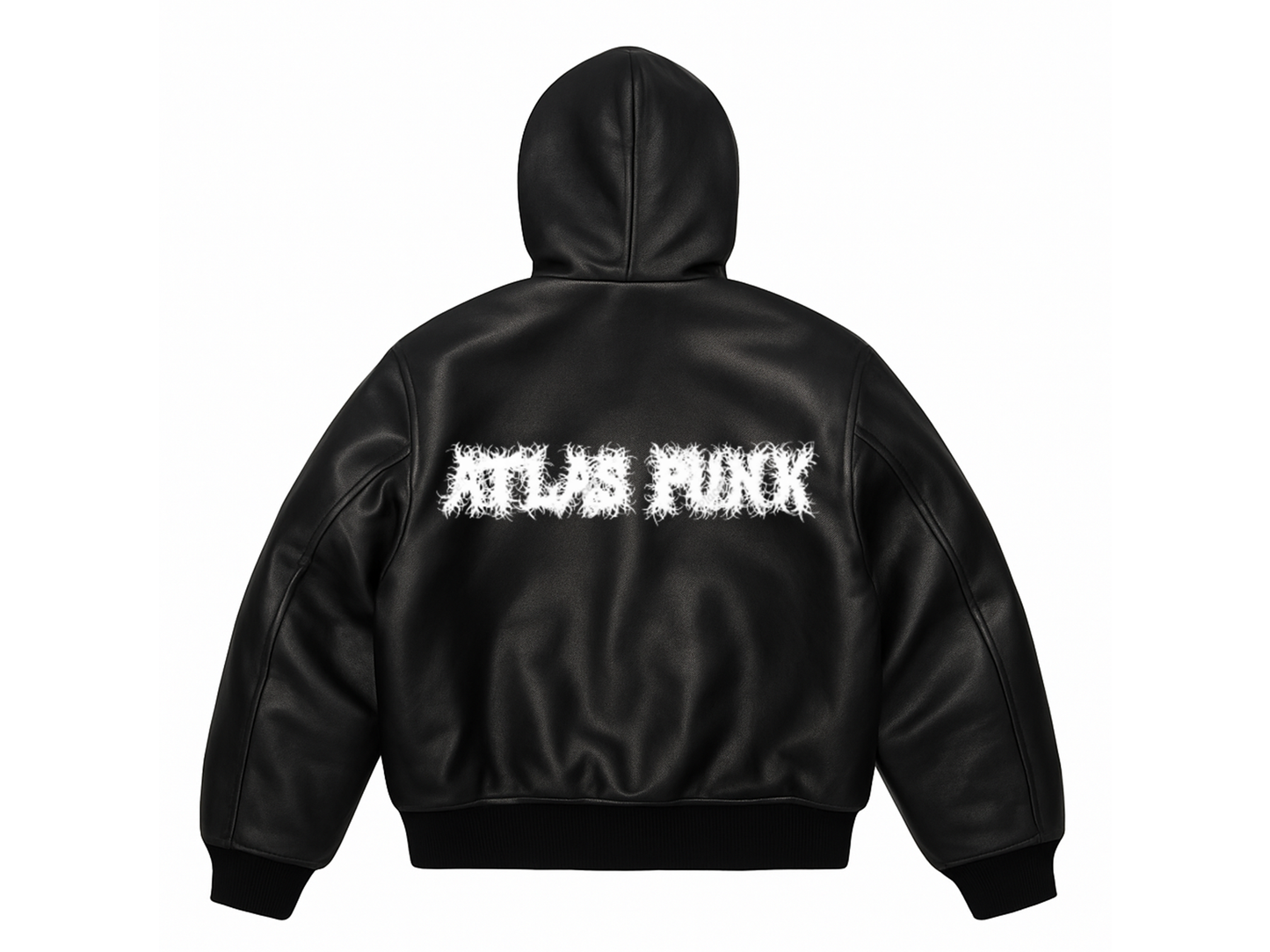 PUNKSTAR LEATHER BOMBER KNALL3R X PUNKSTARKC