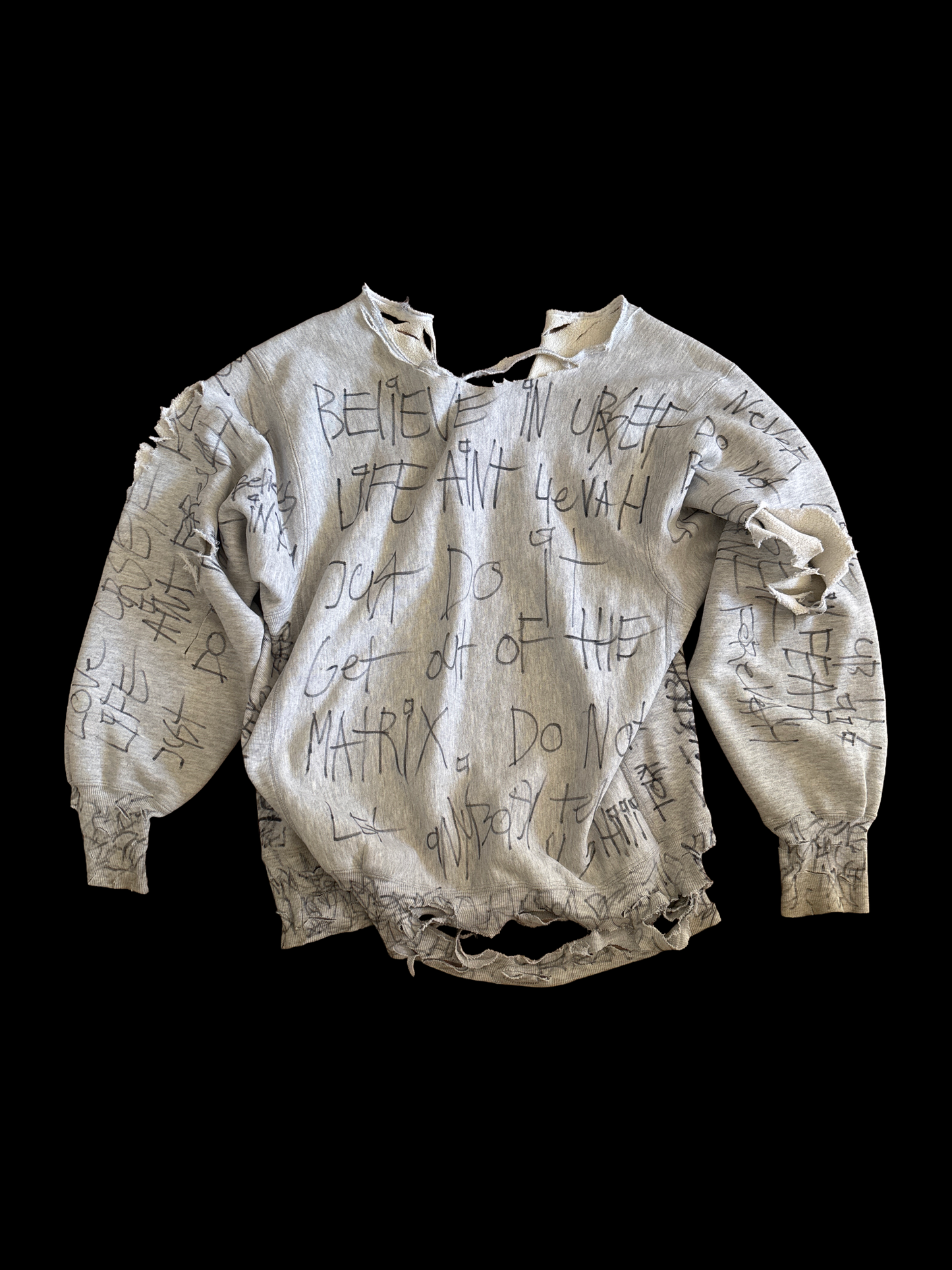 1/1 KNALL3R MOTIVATIONAL MESSAGES SWEAT