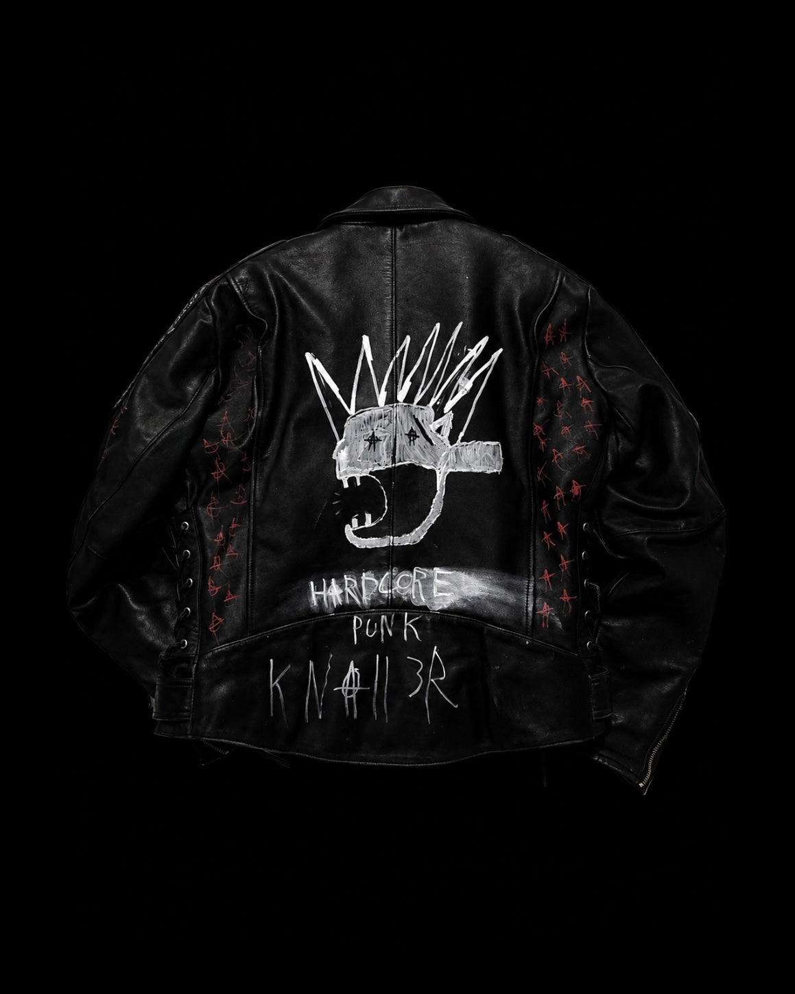 1/1 KNALL3R LEATHER BIKER JACKET