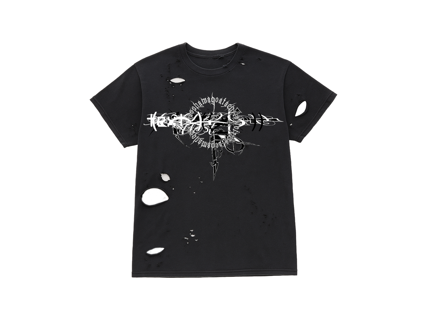 KNALL3R X JAGACKA THRASHED TEE
