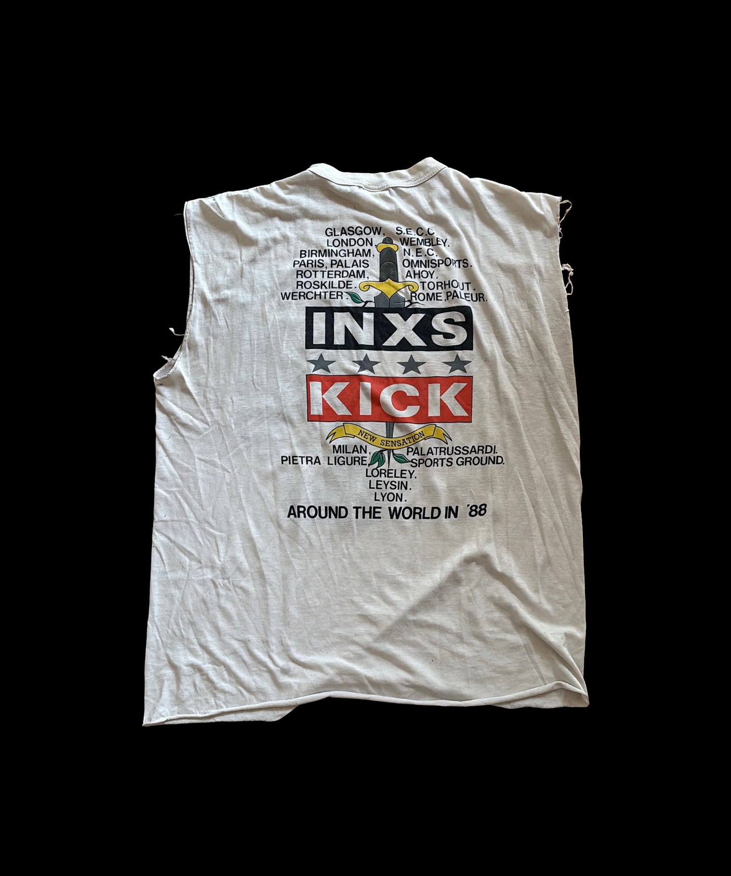 80s INXS SLEEVELESS TEE