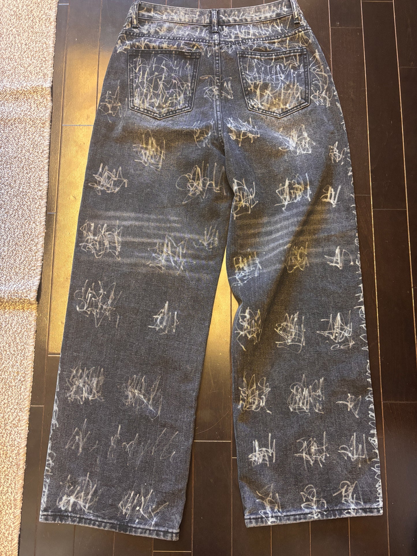 BAGGY KNALL3R FADED DENIM