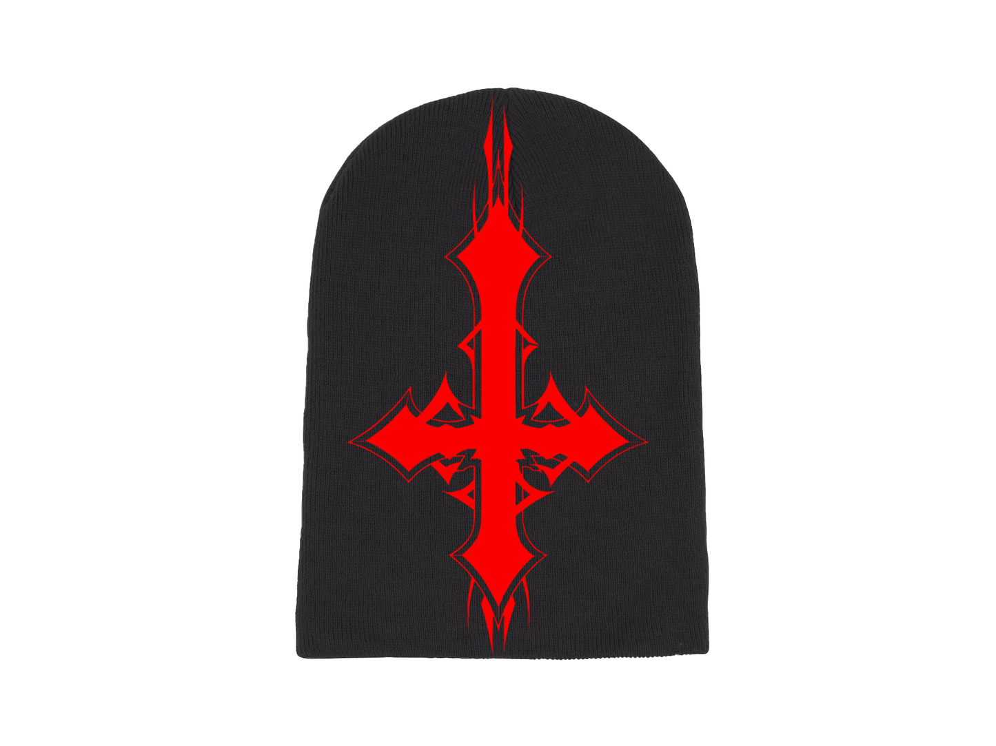 UPSIDE DOWN CROSS BEANIE V2