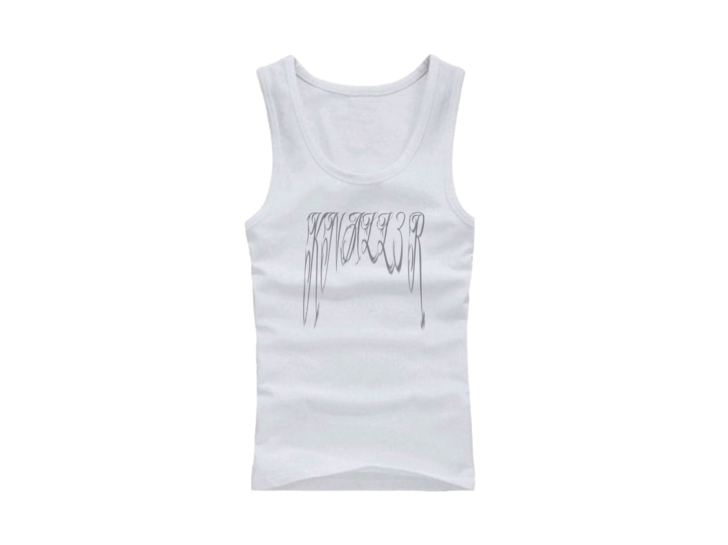 KNALL3R WHITE TATTOO TANK