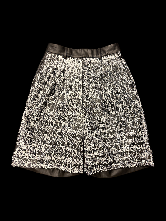 KNALL3R LEATHER SHORTS