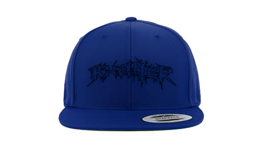 BLUE KNAL3R LOGO SNAPBACK