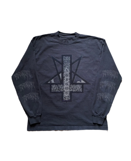 UPSIDE DOWN CROSS PENTA LONGSLEEVE