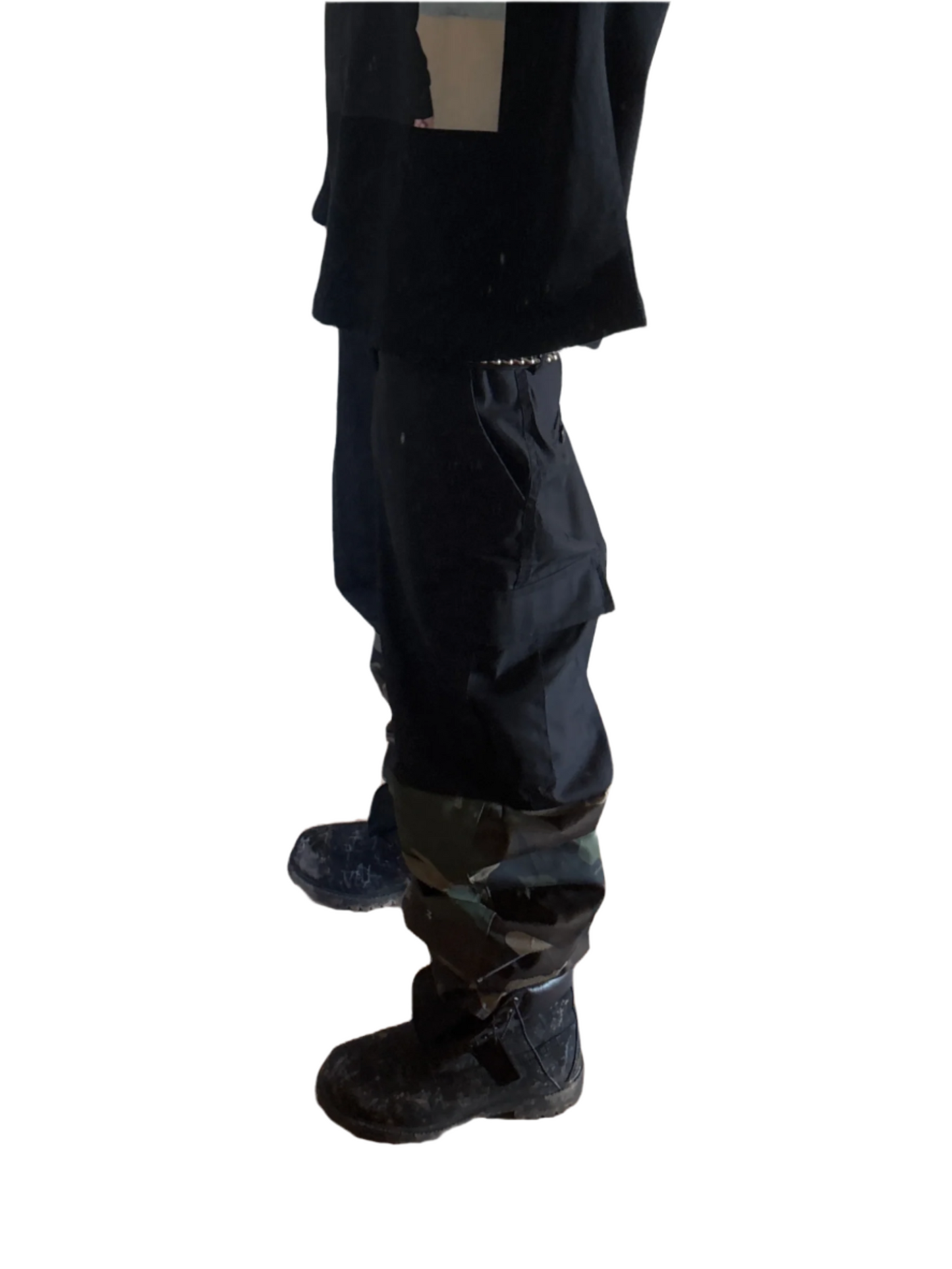 2TONE CAMO CARGO PANTS