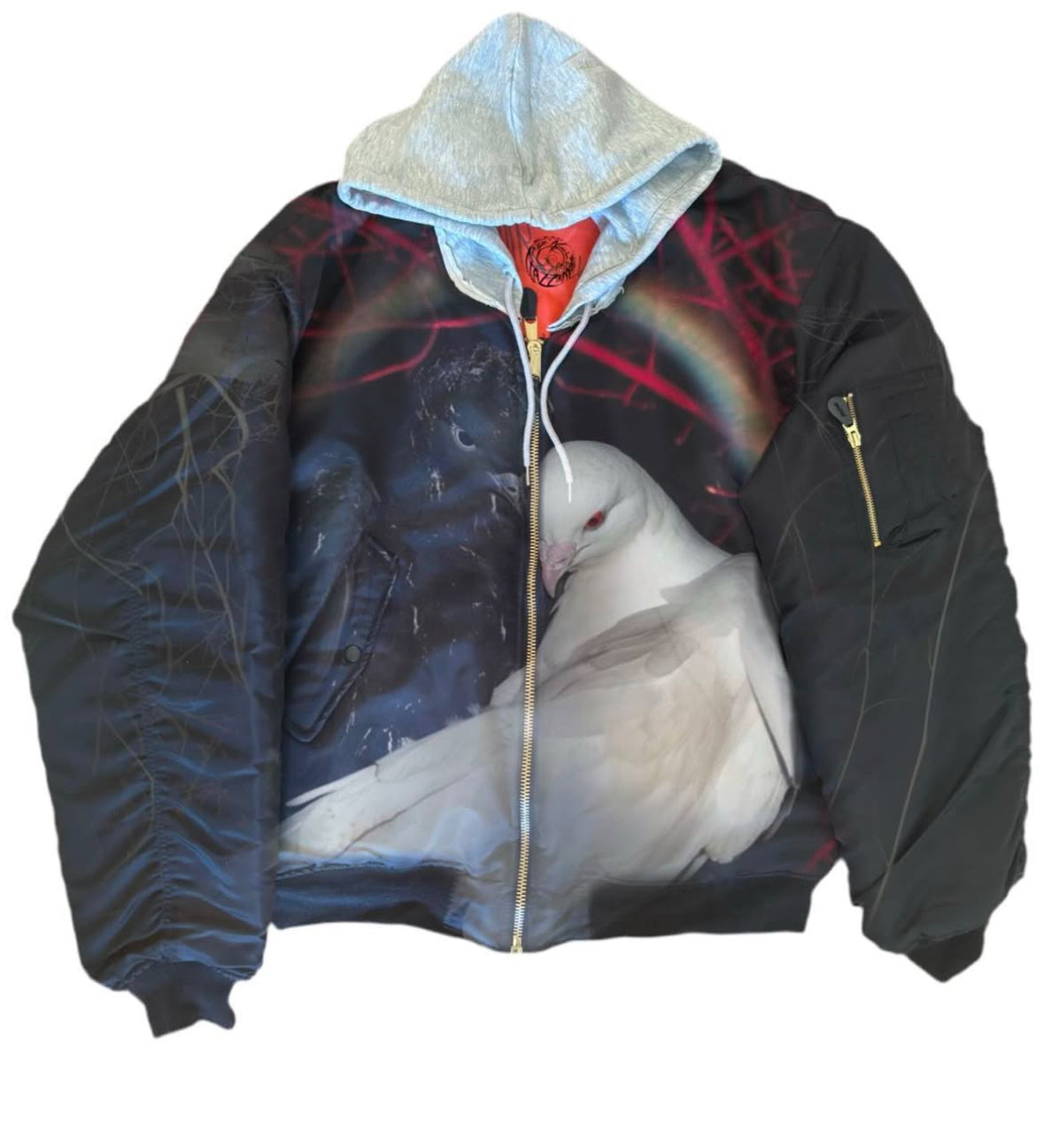 KNALL3R X TAZZ.GALLERY WOLF BOMBER