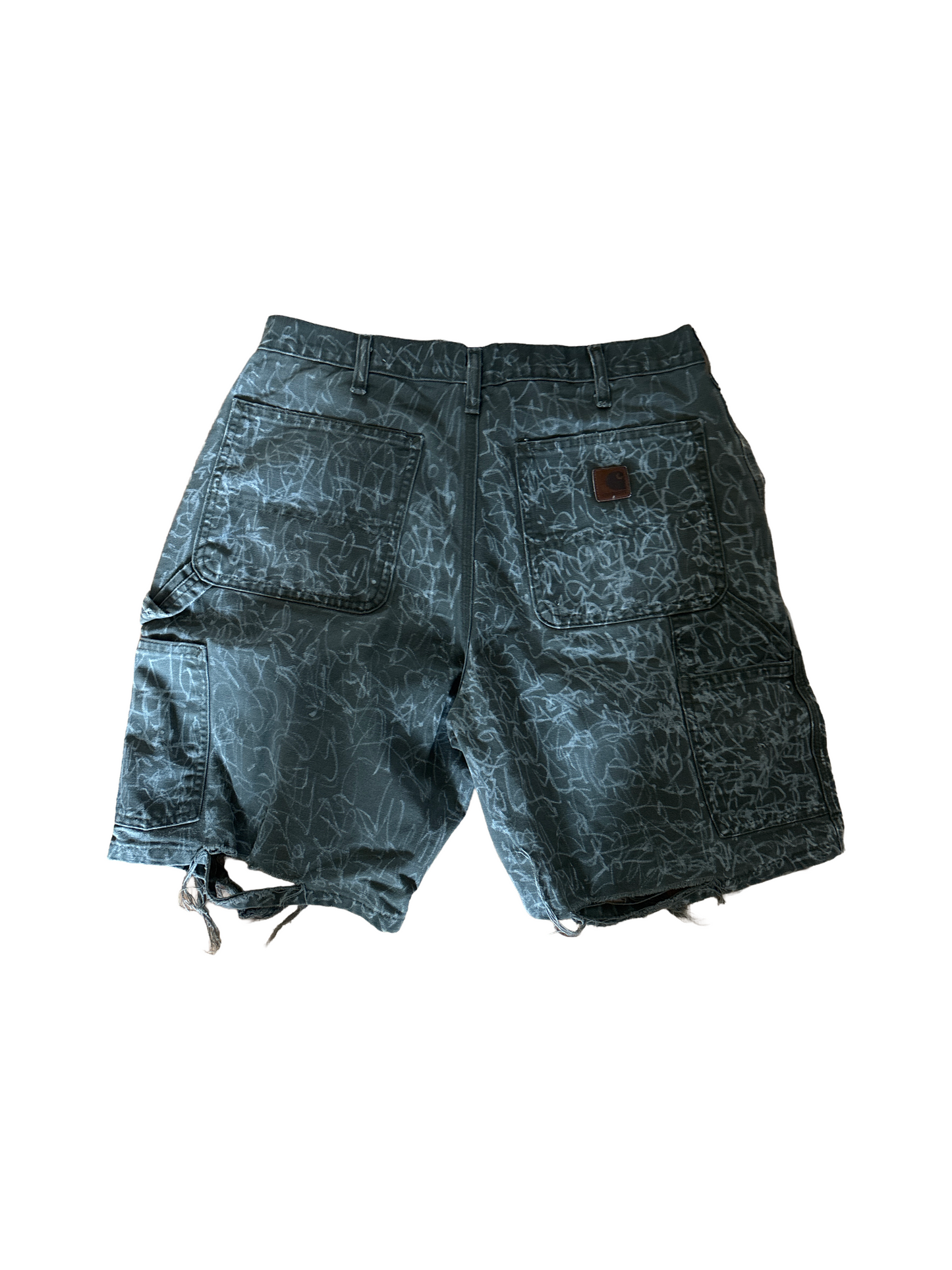 KNALL3R THRASHED SHORTS