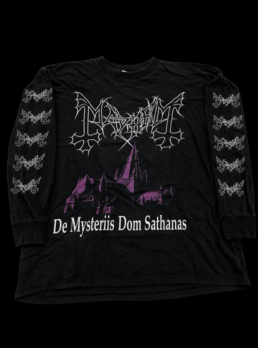 1994 MAYHEM DE MYSTERIIS DOM SATHANAS LONGSLEEVE