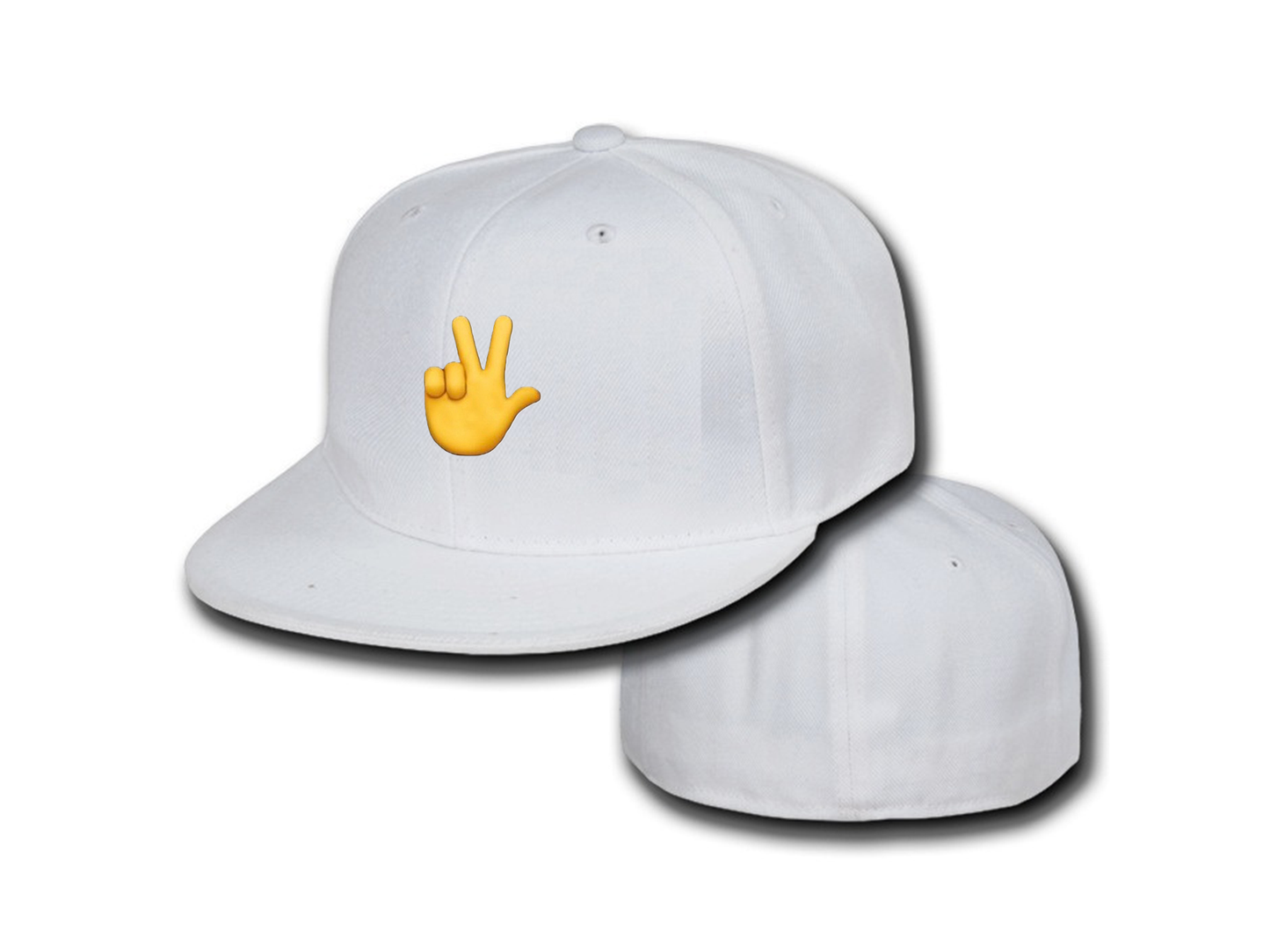 YVL EMOJI HAT WHITE