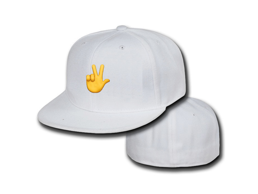 YVL EMOJI HAT WHITE