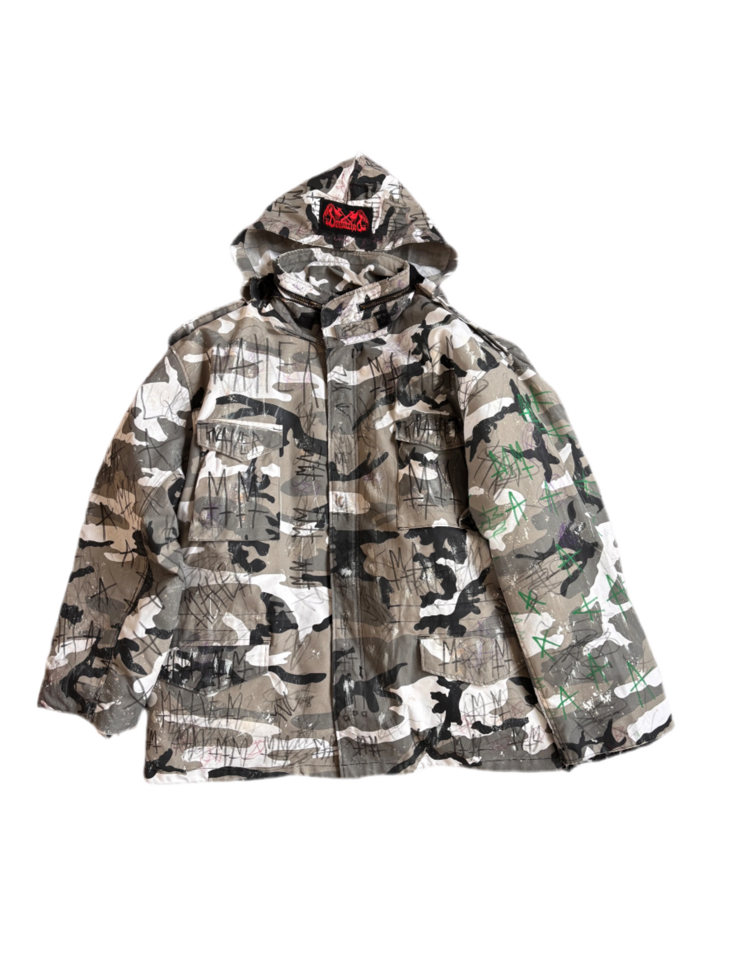 HEAVY OVERSIZED CAMO JACKET