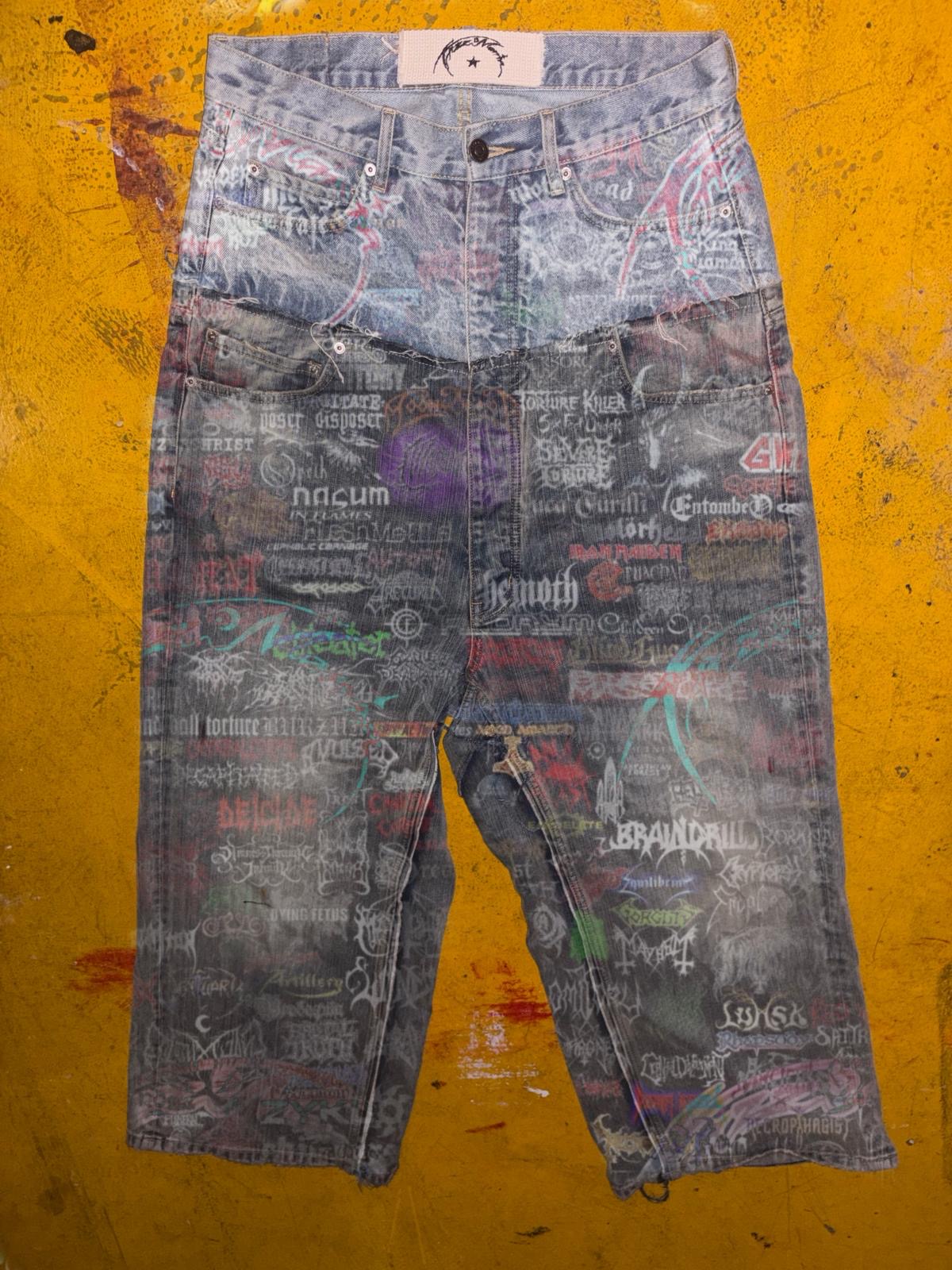 TAZZ.GALLERY X KNALL3R 2TONE DENIM