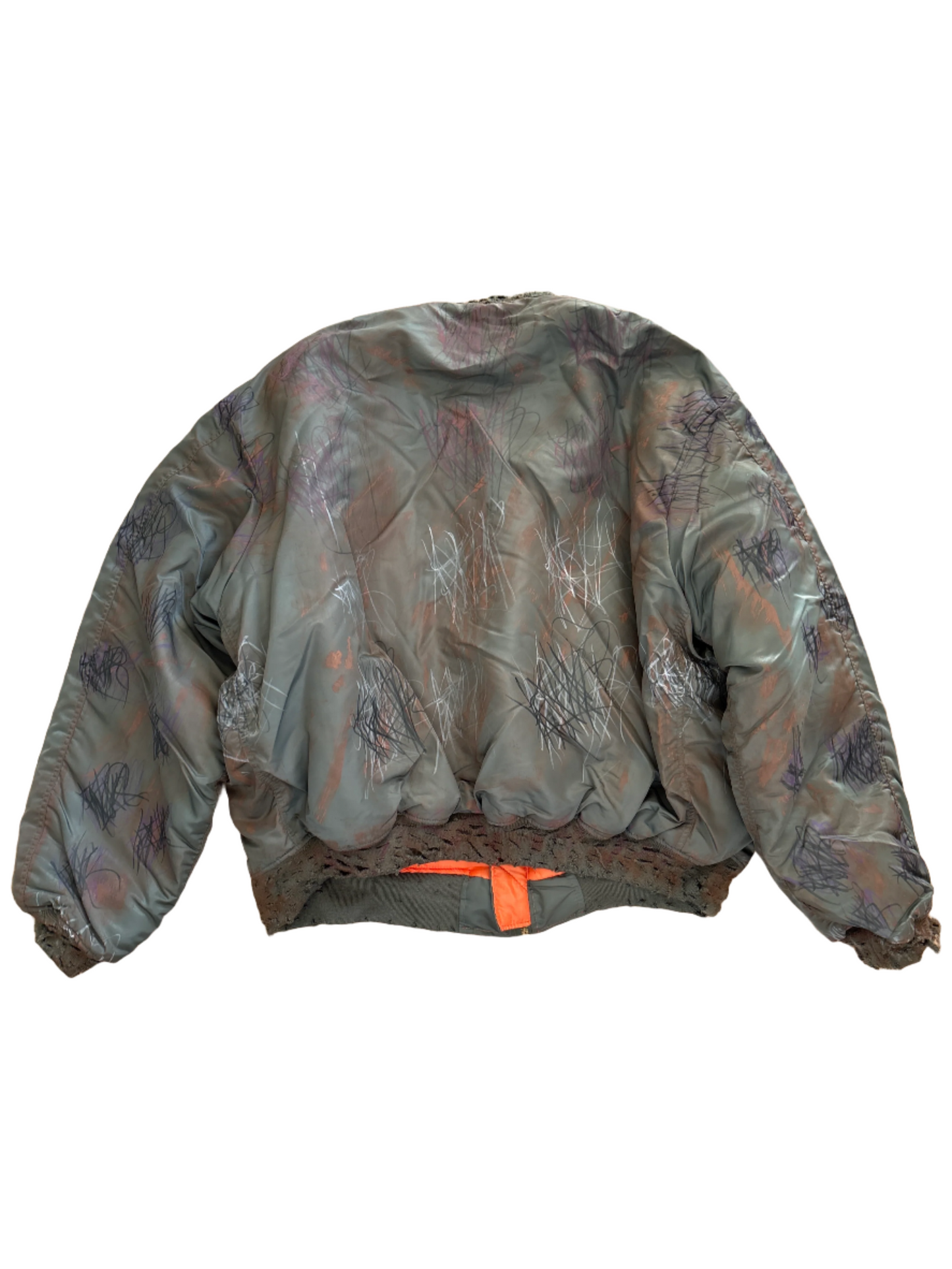 GRAFFITI BOMBER GREEN