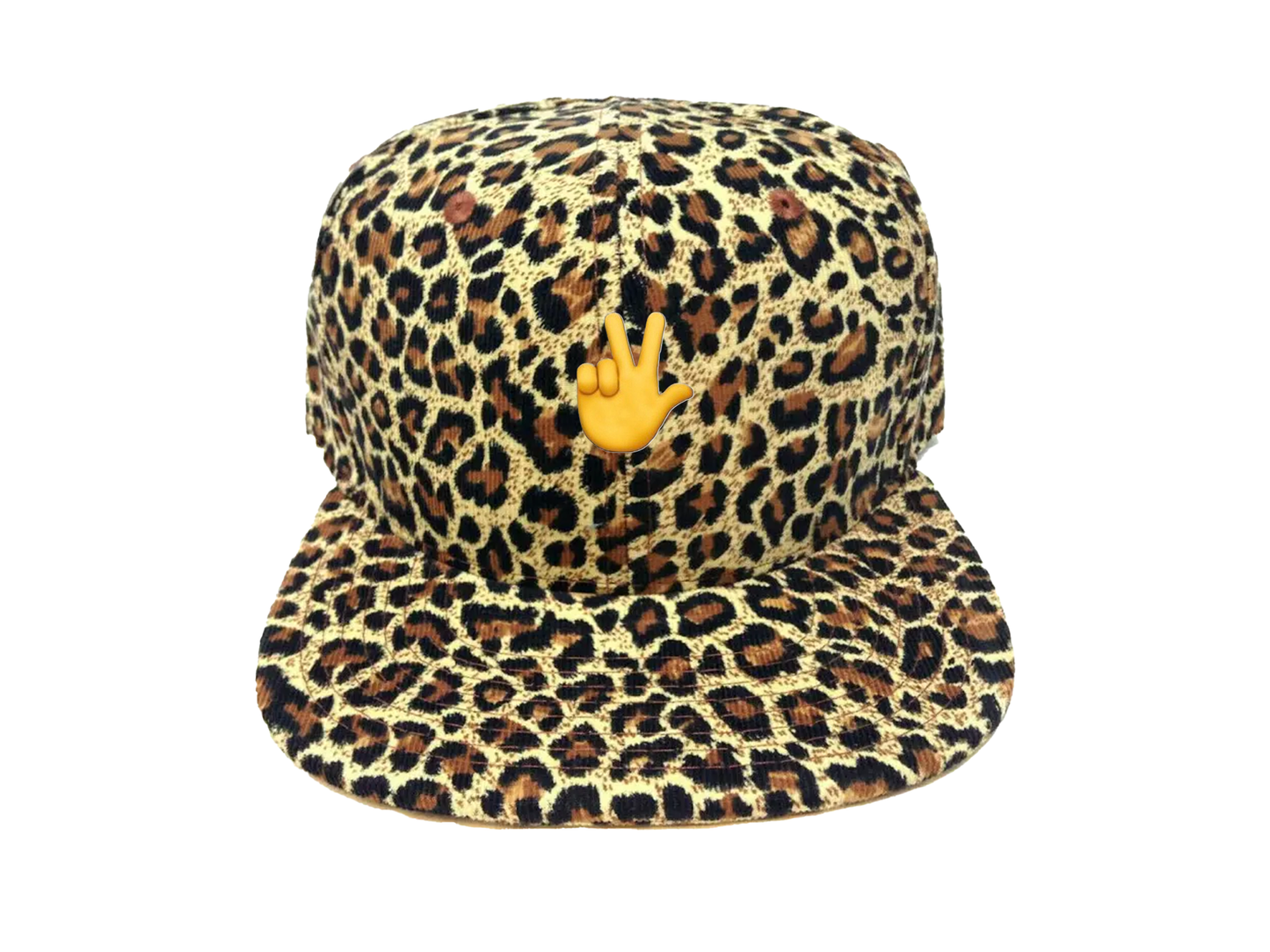 YVL EMOJI LEOPARD HAT