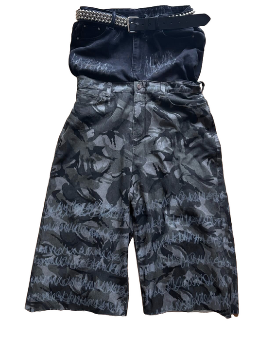 KNALL3R DOUBLE LAYERED PANTS