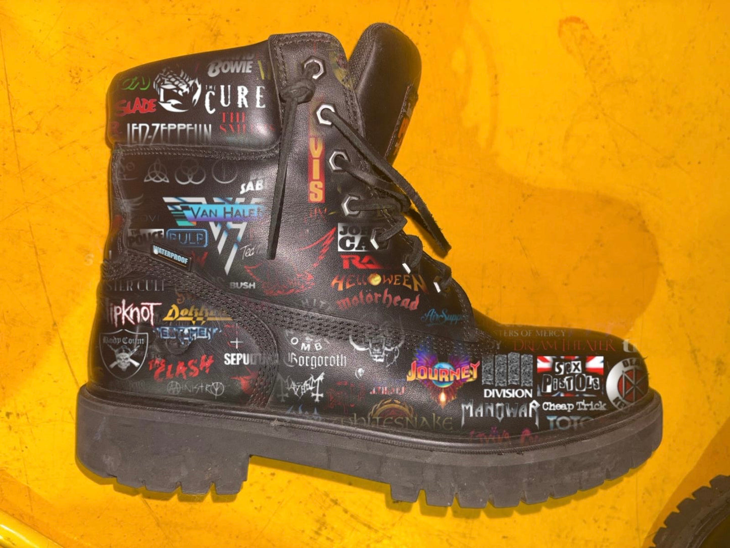 TAZZ.GALLERY X KNALL3R LEATHER BOOTS