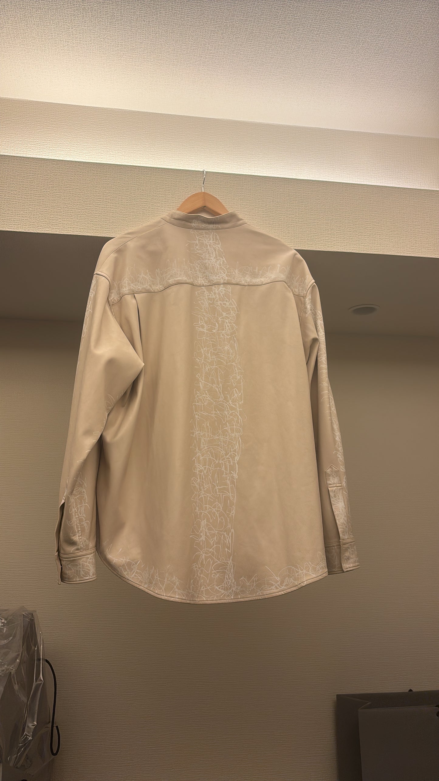 KNALL3R LEATHER SHIRT