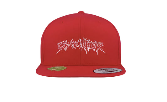 RED KNALL3R LOGO SNAPBACK