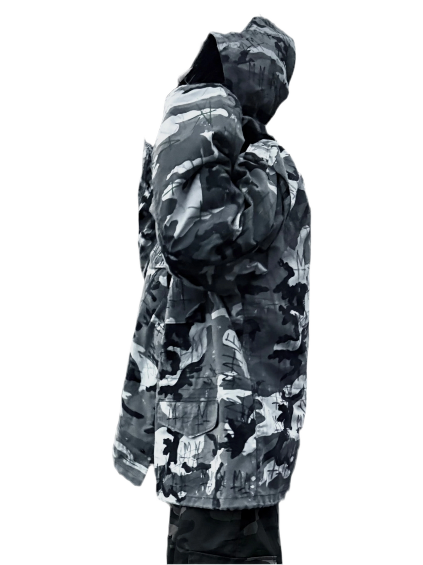 HEAVY OVERSIZED CAMO JACKET