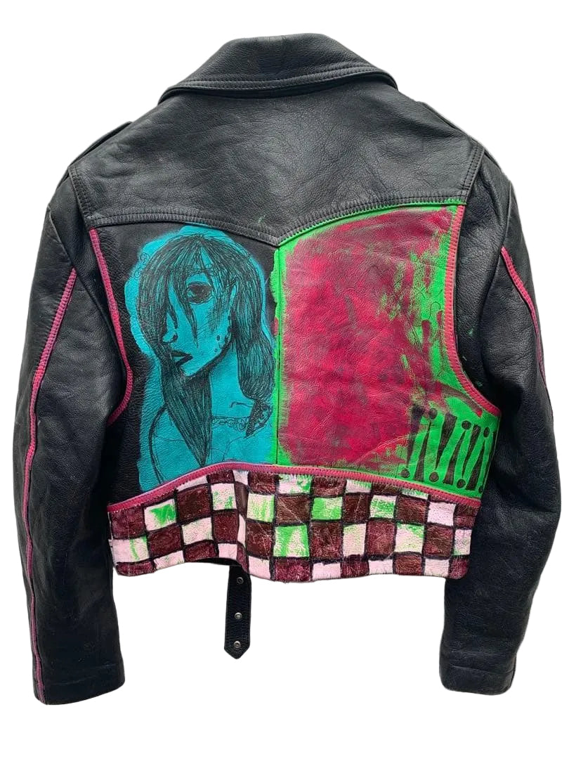 1.1 CROPPED LEATHER JACKET