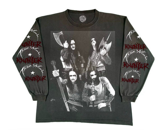 KNALL3R X TAZZ.GALLERY METALHEAD LONGSLEEVE