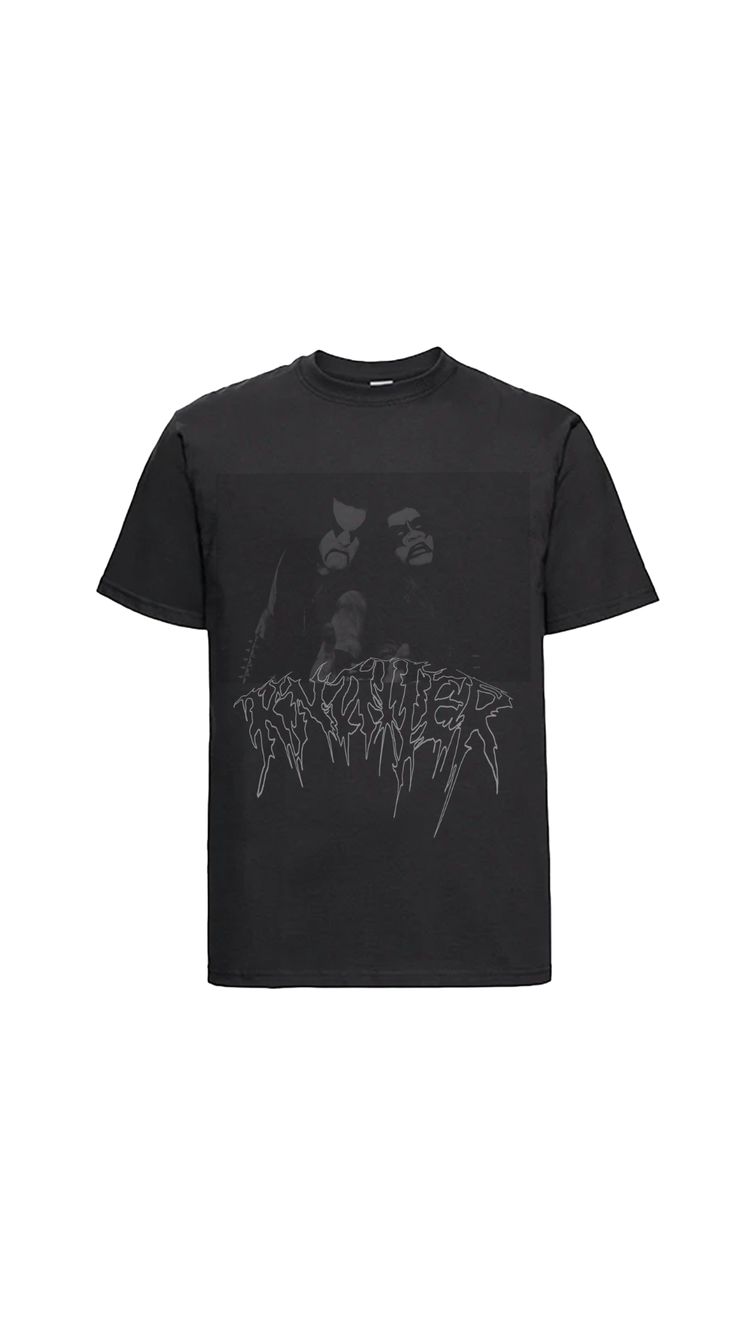 KNALL3R TEE IN BLACK V1