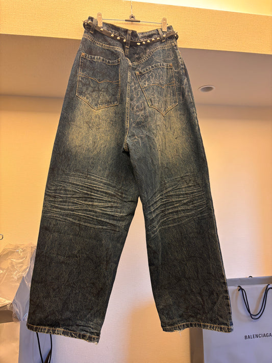 KNALL3R GRAFFITI DENIM