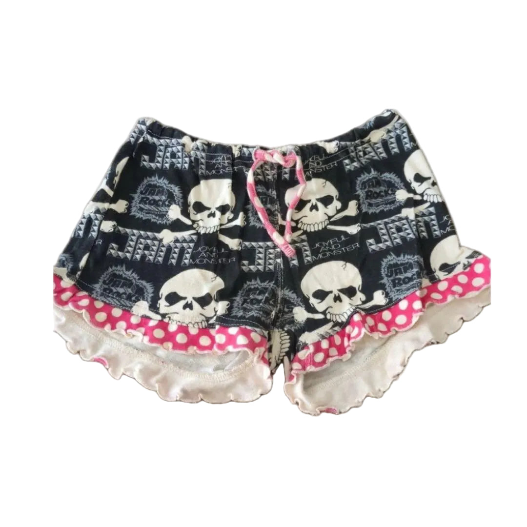 SKULL SHORTS WMN
