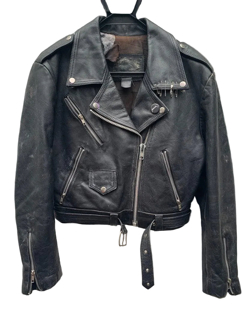 1.1 CROPPED LEATHER JACKET