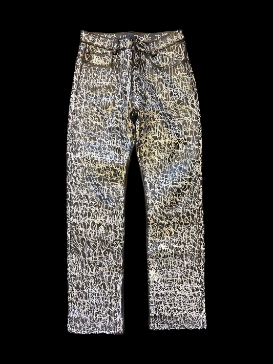 KNALL3R LEATHER PANTS