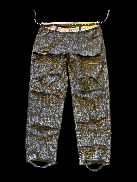 KNALL3R X SPIJKER GRAFFITI PANTS