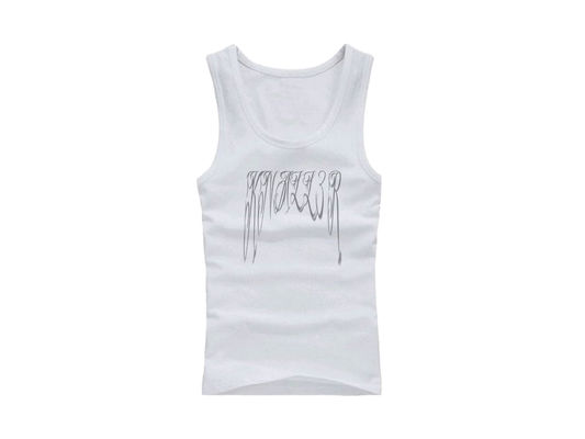 KNALL3R WHITE TATTOO TANK