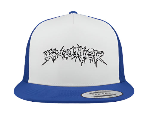BLUE 2TONE KNALL3R LOGO SNAPBACK