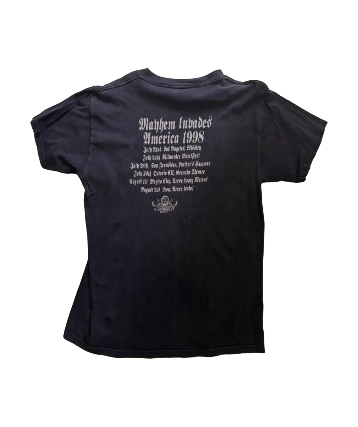 1998 MAYHEM INVADES AMERICA TOUR MISANTHROPY